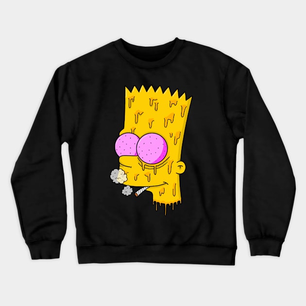 (-.-) Crewneck Sweatshirt by Chuckcharlot